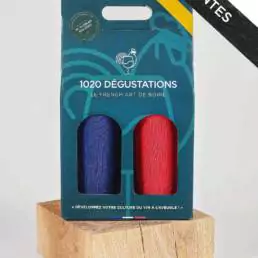 Coffret dégustation de vins Nantais à l’aveugle - 2 Bouteilles de vin blancs - 1020 Dégustations