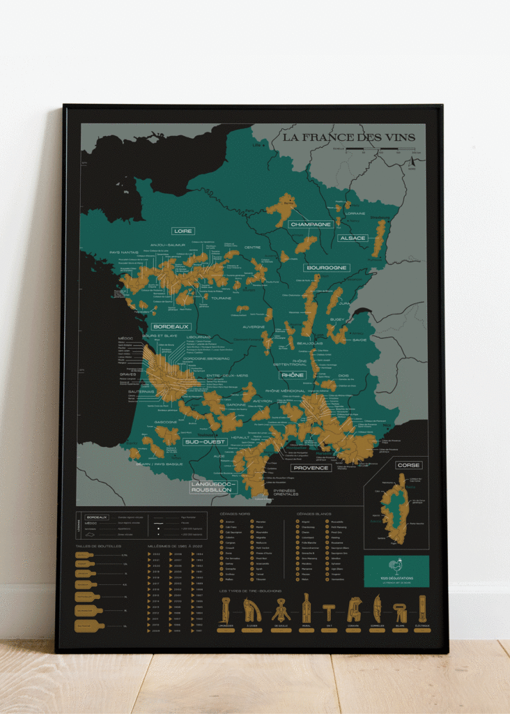 Carte à gratter des vins de la Loire au meilleur prix