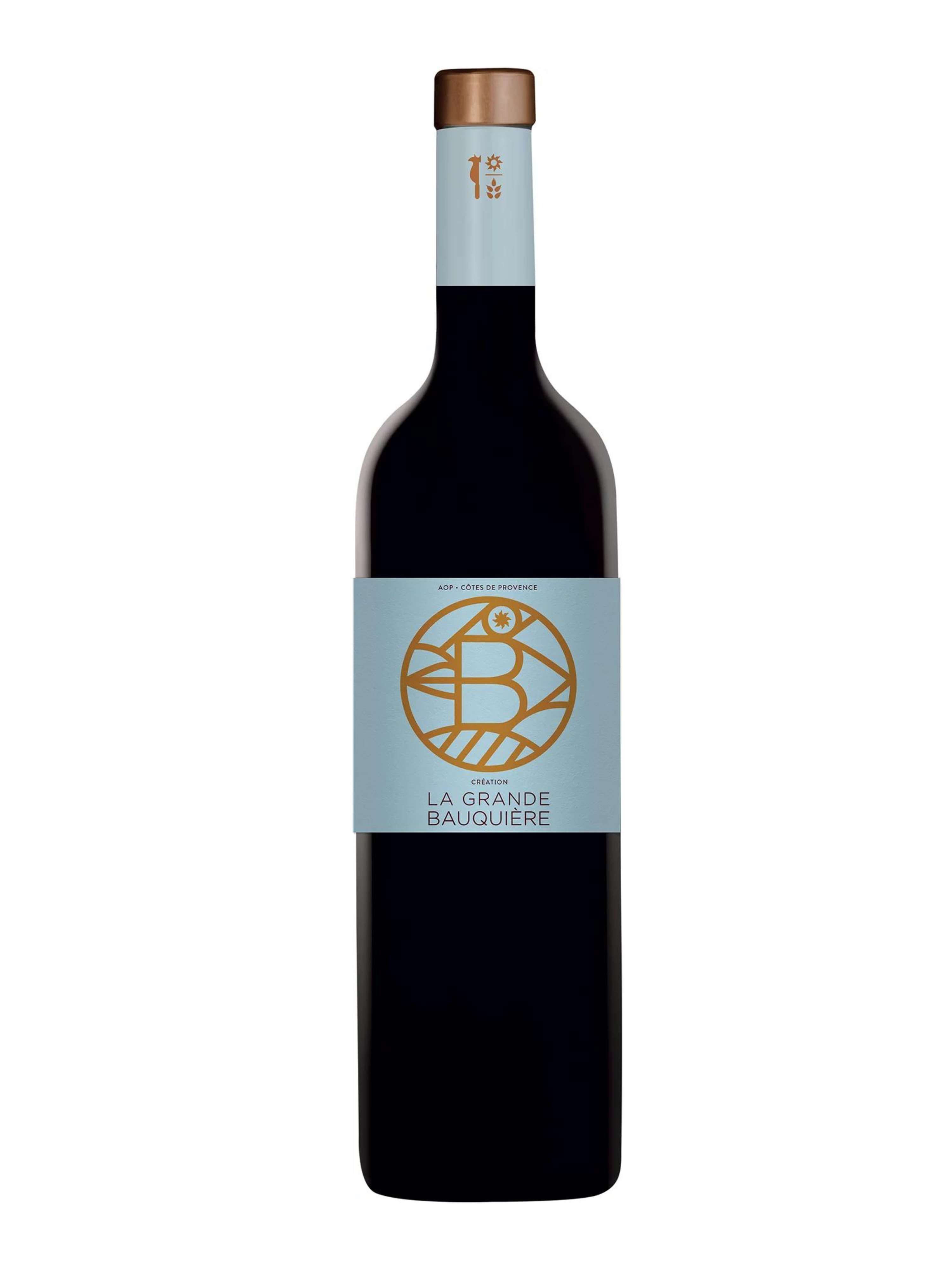 Bouteille de vin rouge AOP Côtes de Provence produit par La Grande Bauquière - 1020 Dégustations
