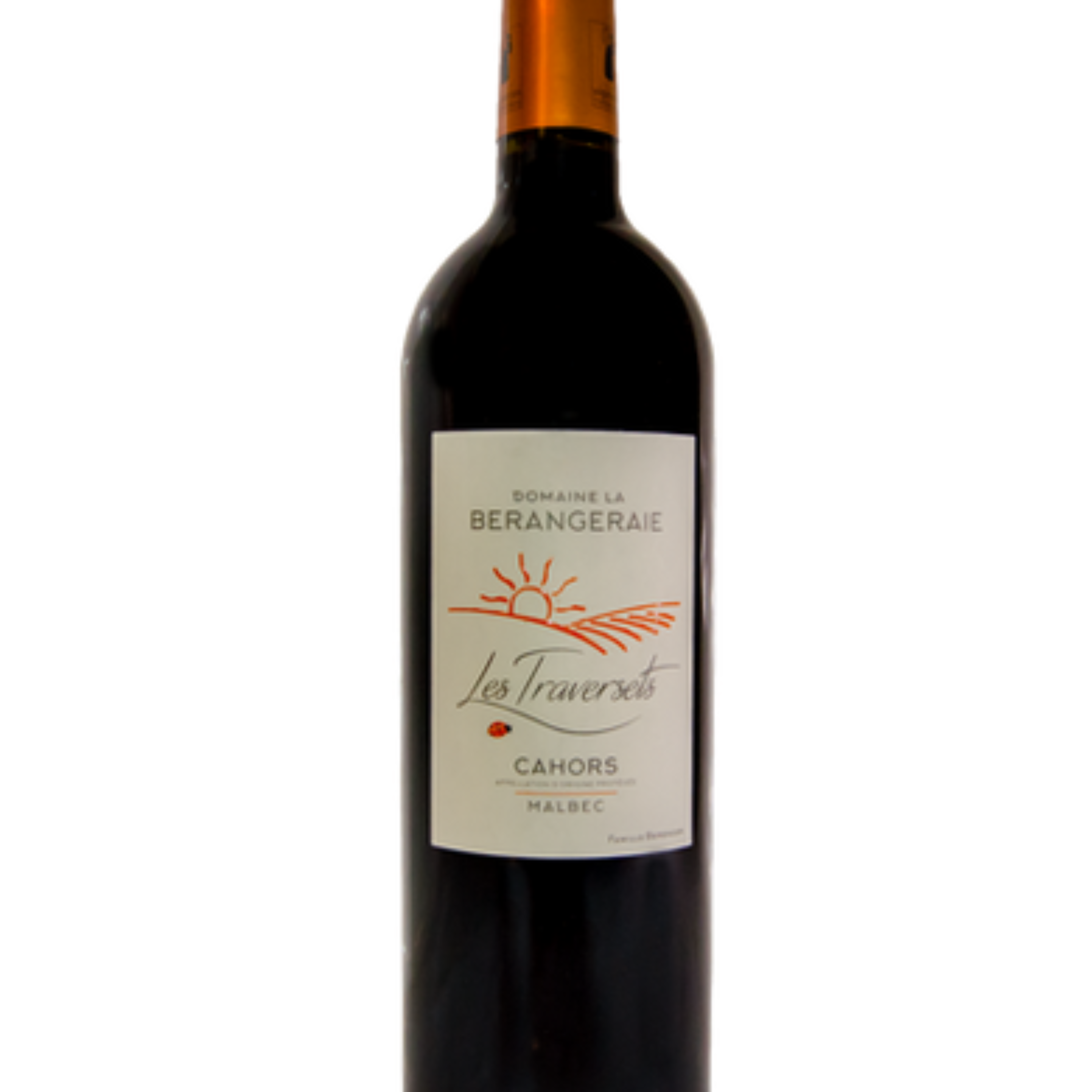 Bouteille de vin rouge Cahors - Les traversets produit par le Domaine la Berangeraie - 1020 Dégustations