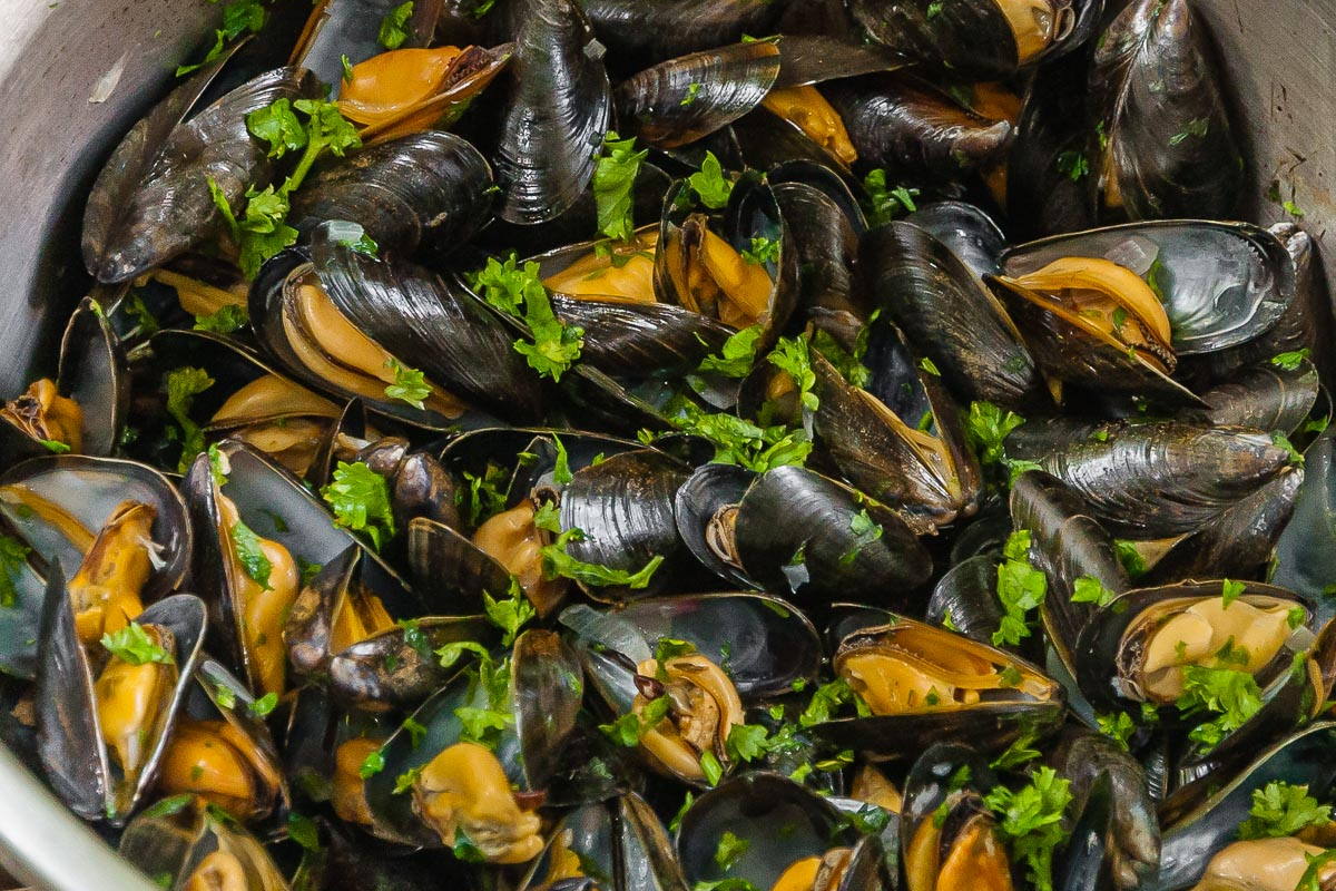 Photo Recette - Moules marinières