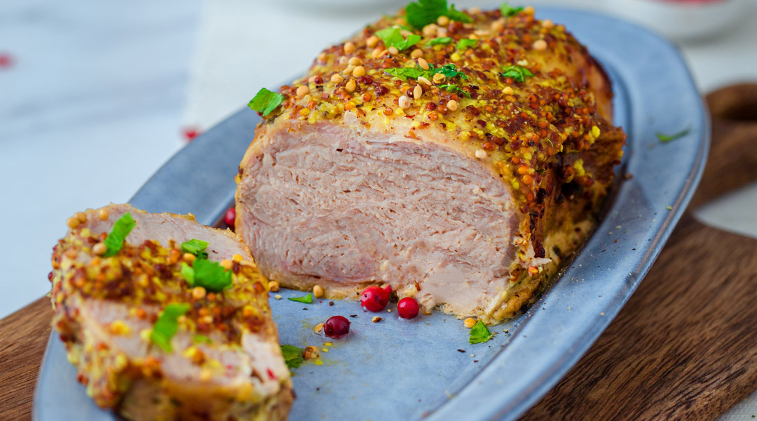Photo recette - Filet Mignon de porc moutarde et miel